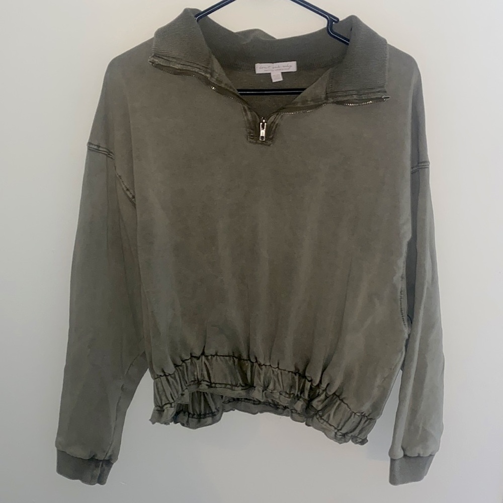 Green Half Zip